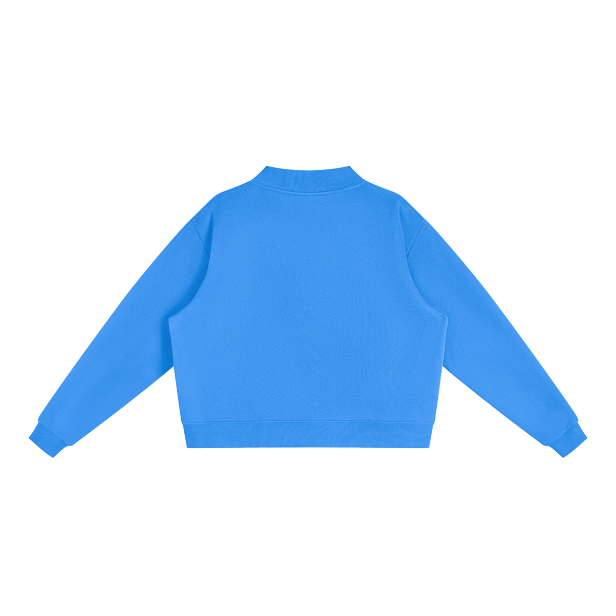 Mallard Duck Mock-Neck Crew Sweatshirt