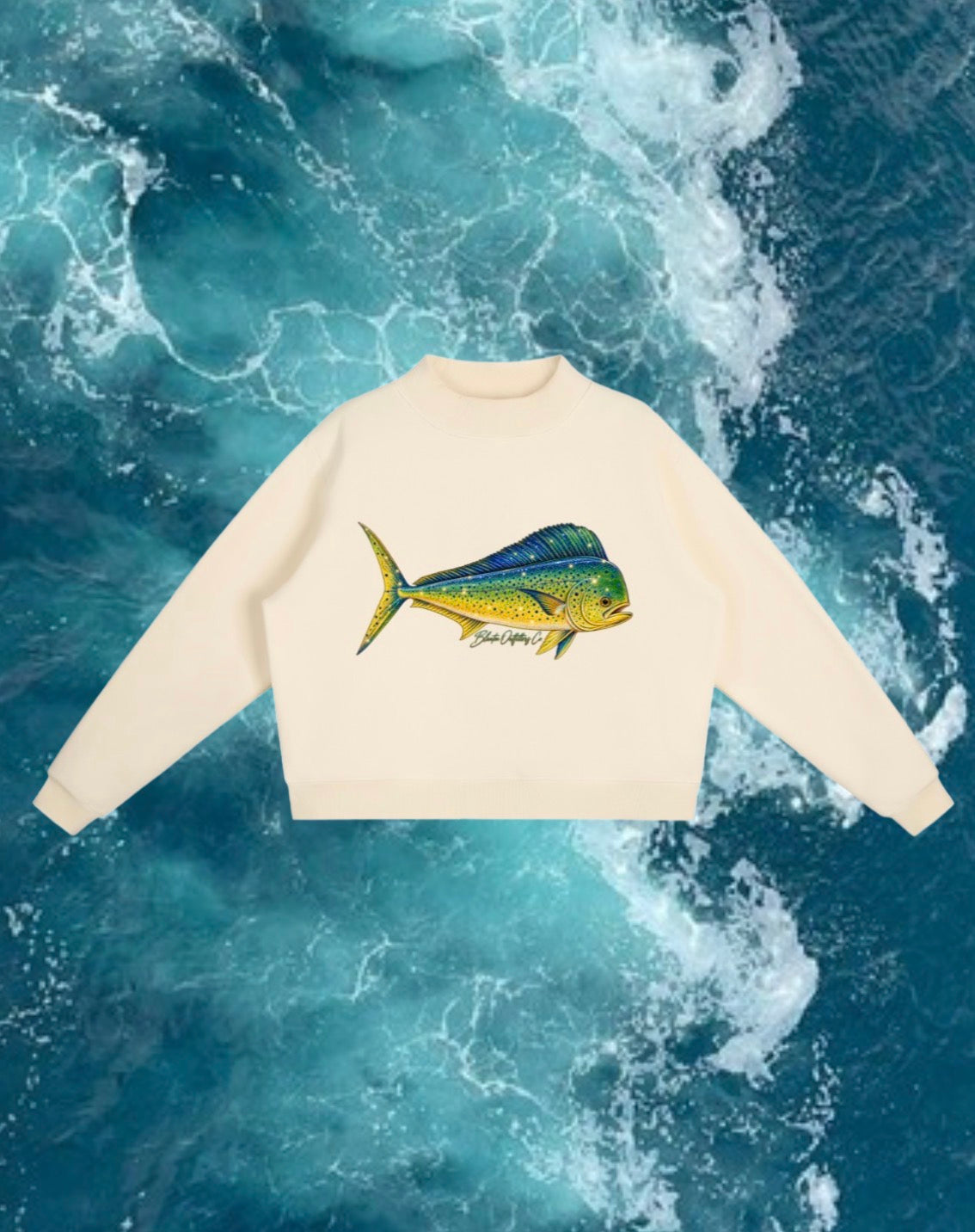 Mock-Neck Mahi Mahi PRE ORDER