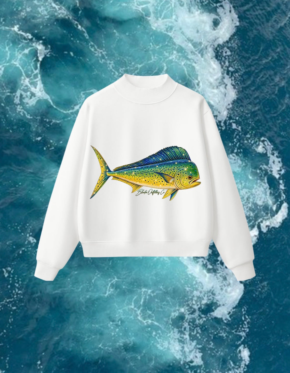 Mock-Neck Mahi Mahi PRE ORDER