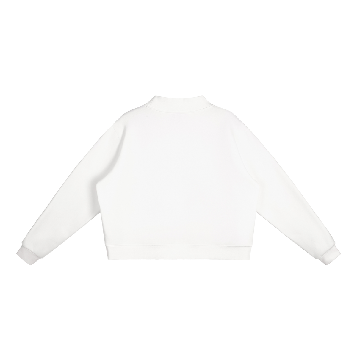 Mallard Duck Mock-Neck Crew Sweatshirt